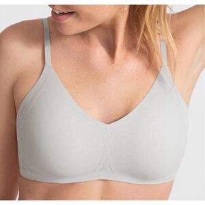 Honeylove Silhouette Bra Moondust Grey size 1X
